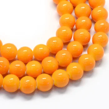 Vidrio naranja claro 8mm