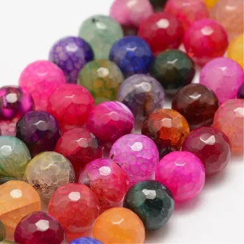 Ágata venas de dragon multicolor 10mm