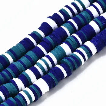 Puca azul multicolor 6x0.5mm
