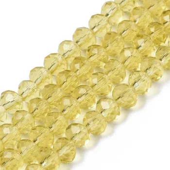 Cristal amariilo 4x3mm