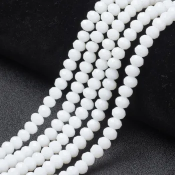 Cristal blanco matte 3x2mm