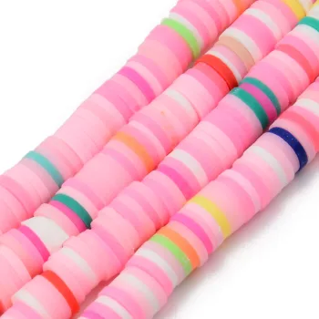 Puca rosada multicolor 6x0.5mm