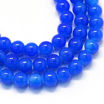 Vidrio azul rey 8mm