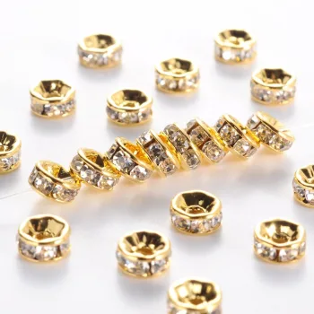 Corona dorada zirconia transparente 6x3mm