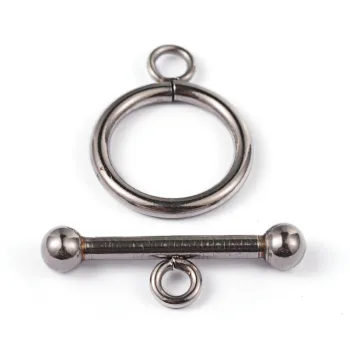 Cierre marinero acero inoxidable plateado 21x16mm