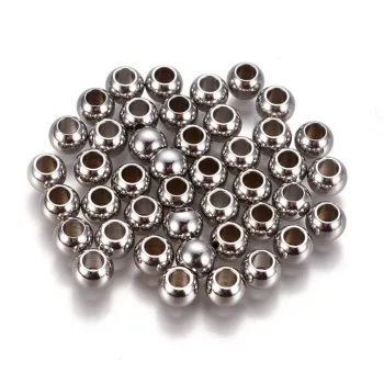 Balín acero inoxidable plateado 6mm