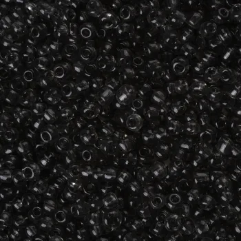 Mostacilla gris oscuro transparente 3mm