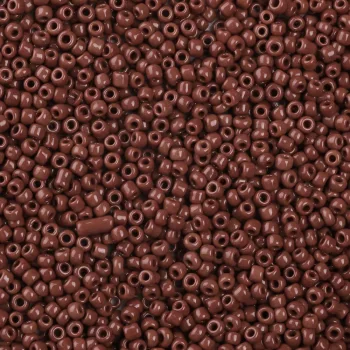 Mostacilla redonda café opaca 3mm
