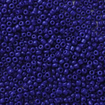 Mostacilla azul oscuro opaco 3mm