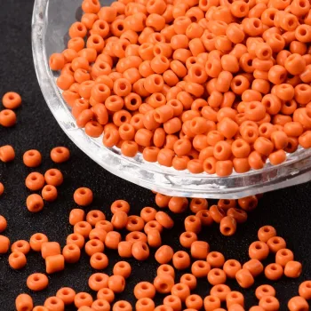 Mostacilla naranja opaco 3mm