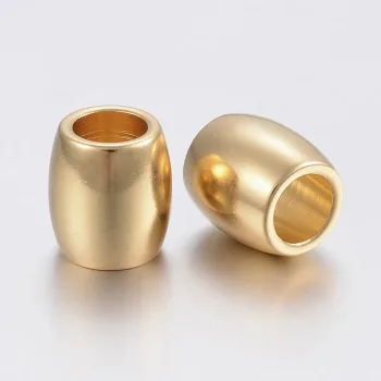 Barril entrepieza dorado 11x10mm