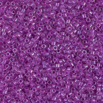 Miyuki delica 11/0 fucsia morado brillante