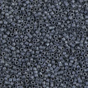 Miyuki delica 11/0 azul gris matte