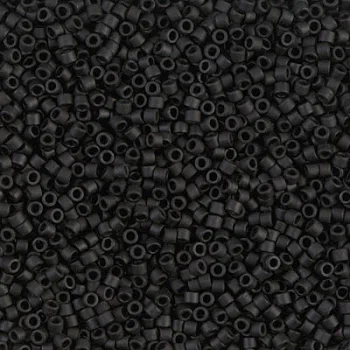 Miyuki delica 11/0 negro matte