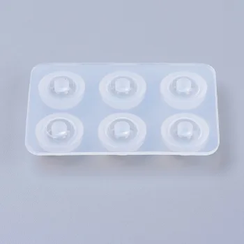 Molde silicón donas 6.1x4.1x0.7cm