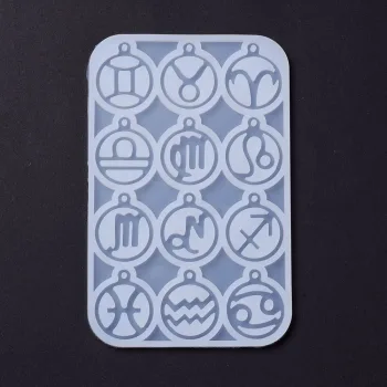 Molde resina djes signos del zodiaco 140x90x4mm