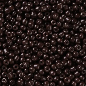 Mostacilla café oscuro opaco 3mm