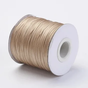 Hilo koreano semi-encerado beige 0.5mm