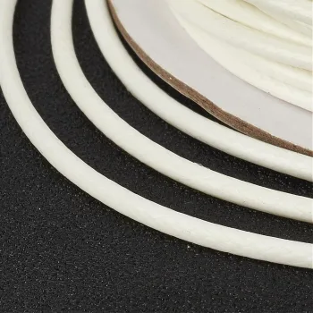 Hilo koreano semi-encerado blanco 0.5mm