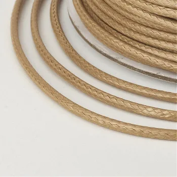 Hilo koreano semi-encerado beige 0.5mm