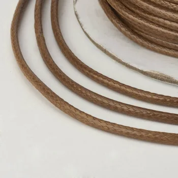 Hilo koreano semi-encerado café 0.5mm
