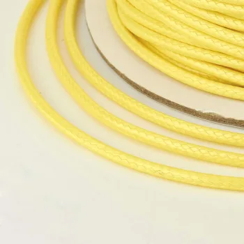 Hilo koreano semi-encerado amarillo 0.5mm