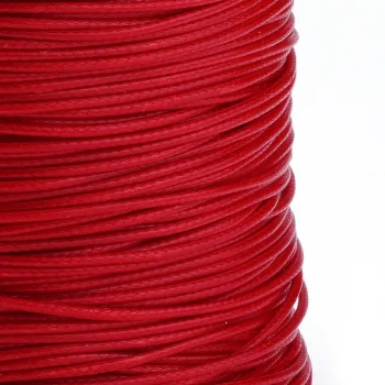 Hilo koreano semi-encerado rojo 1.5mm