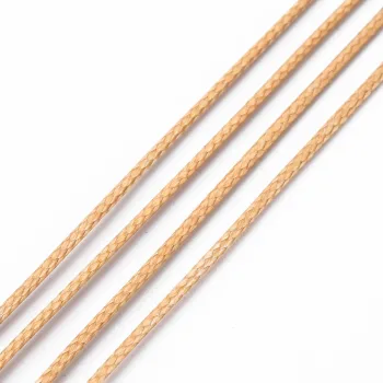 Hilo koreano semi-encerado beige 1mm