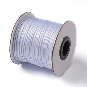 Hilo koreano semi-encerado blanco 1mm