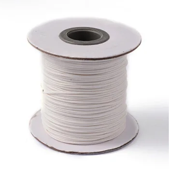 Hilo koreano semi-encerado blanco 1mm