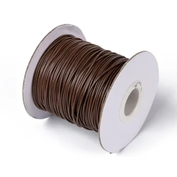Hilo koreano semi-encerado café 1mm