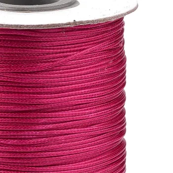 Hilo koreano semi-encerado fucsia 1mm