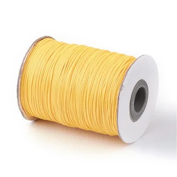 Hilo koreano semi-encerado amarillo 1mm