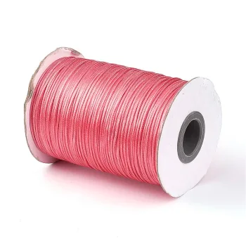 Hilo koreano semi-encerado coral claro 1mm
