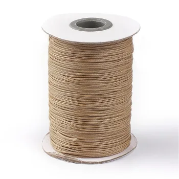 Hilo koreano encerado beige 1mm