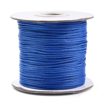 Hilo koreano encerado azul claro 1mm
