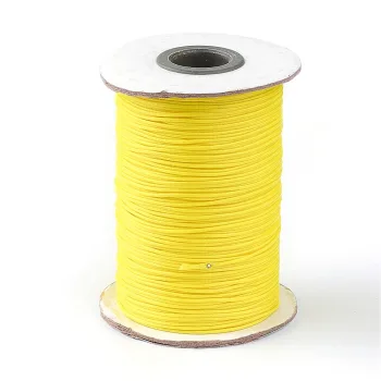 Hilo koreano encerado amarillo 1mm