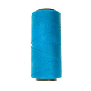 Hilo encerado 1mm turquesa