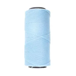 Hilo encerado 1mm celeste claro