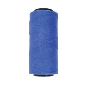 Hilo encerado 1mm azul