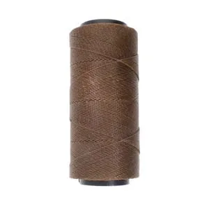 Hilo encerado 1mm café