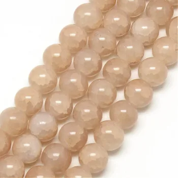 Vidrio redondo beige claro 8mm