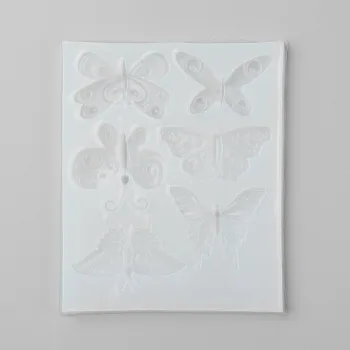 Molde silicón mix de mariposas 112x92x7mm