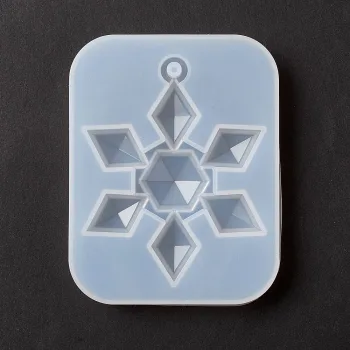 Molde silicón copo de  nieve 89x69x12mm
