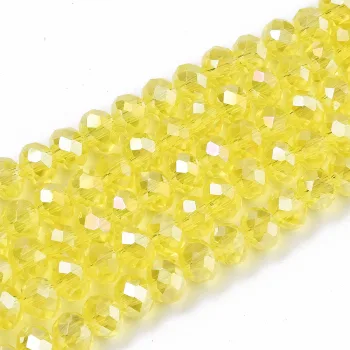 Cristal amarillo claro 10x8mm