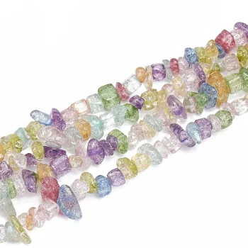 Vidrio picado multicolor 11x9x1mm
