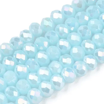 Cristal celeste matte tornasol 3x2mm