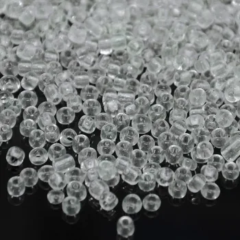 Mostacilla transparente 3mm