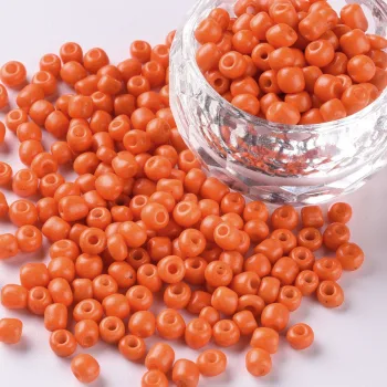 Mostacilla naranja opaca 3mm