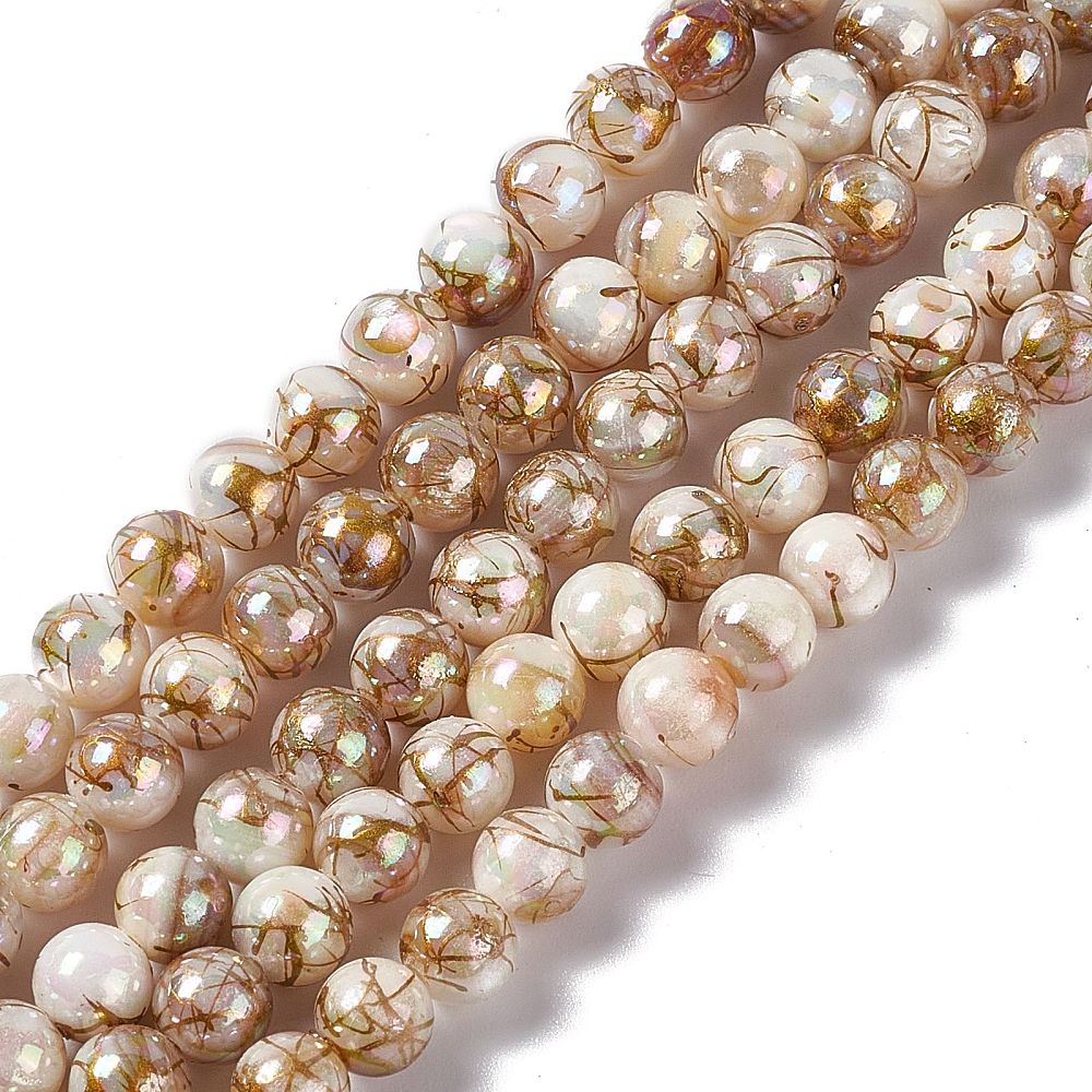 Concha natural redonda colores beige 6mm – Ekrea el Taller – Materiales ...